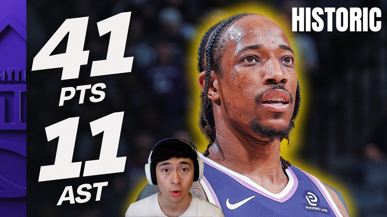 Still Elite at 36 😤 DeRozan Drops 41 & Controls the Game