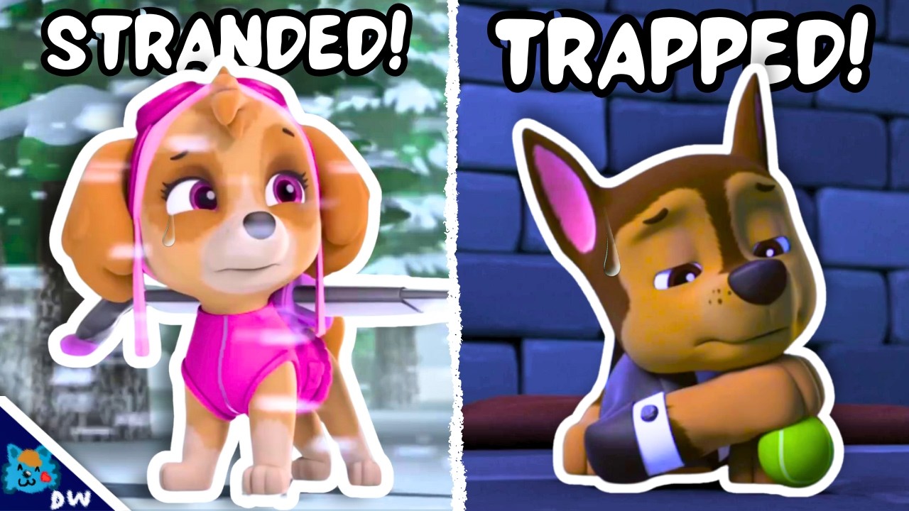 Every Time a Pup has Gone MISSING in Paw Patrol 🐾