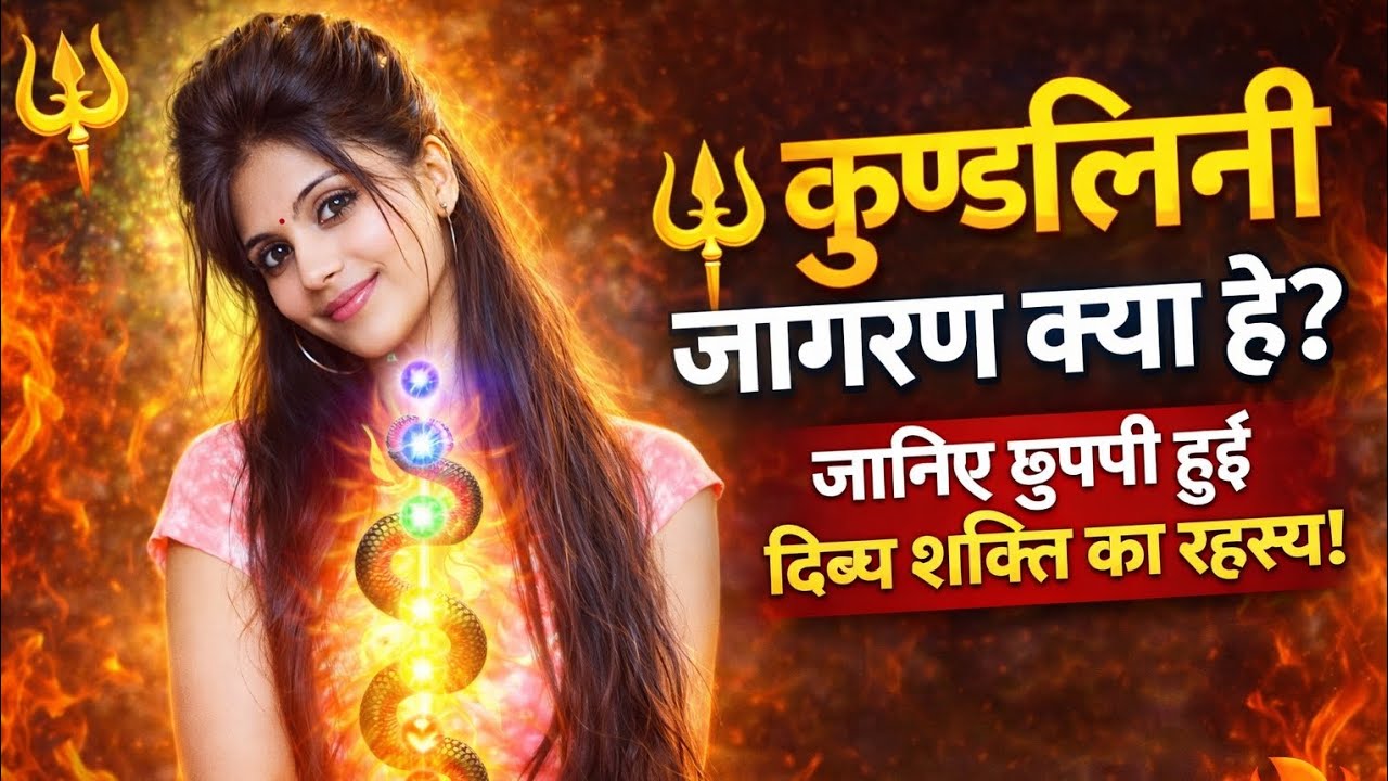 🔥 कुंडलिनी जागरण क्या है? जानिए शक्ति ऊर्जा का रहस्य! #bhakti #motivation #कुंडलिनी #kundalini 🚩🙏🕉️