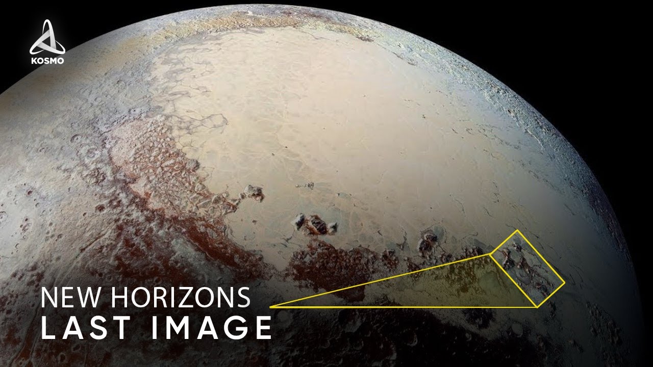 WHAT WAS THE LAST THING SEEN BY NEW HORIZONS ON PLUTO?