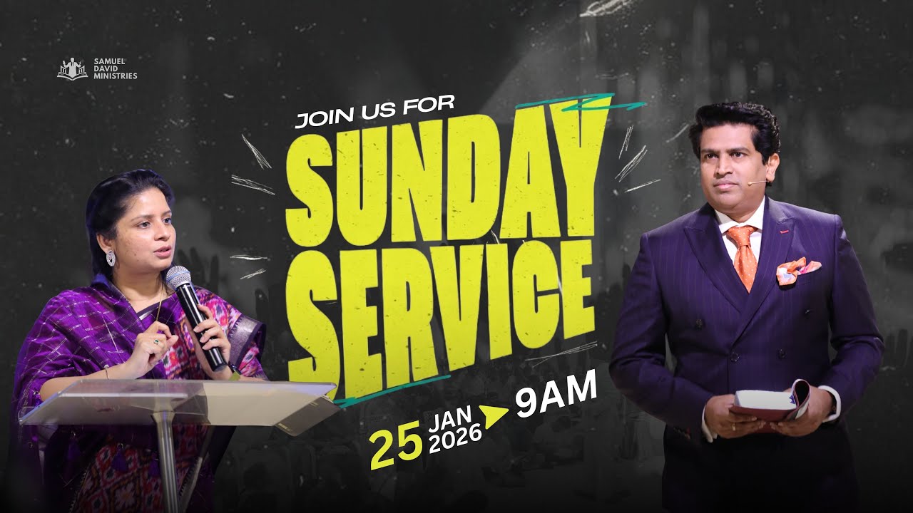 Join us for Sunday Morning Service [9 AM] with Pastor Samuel David | The Father's House