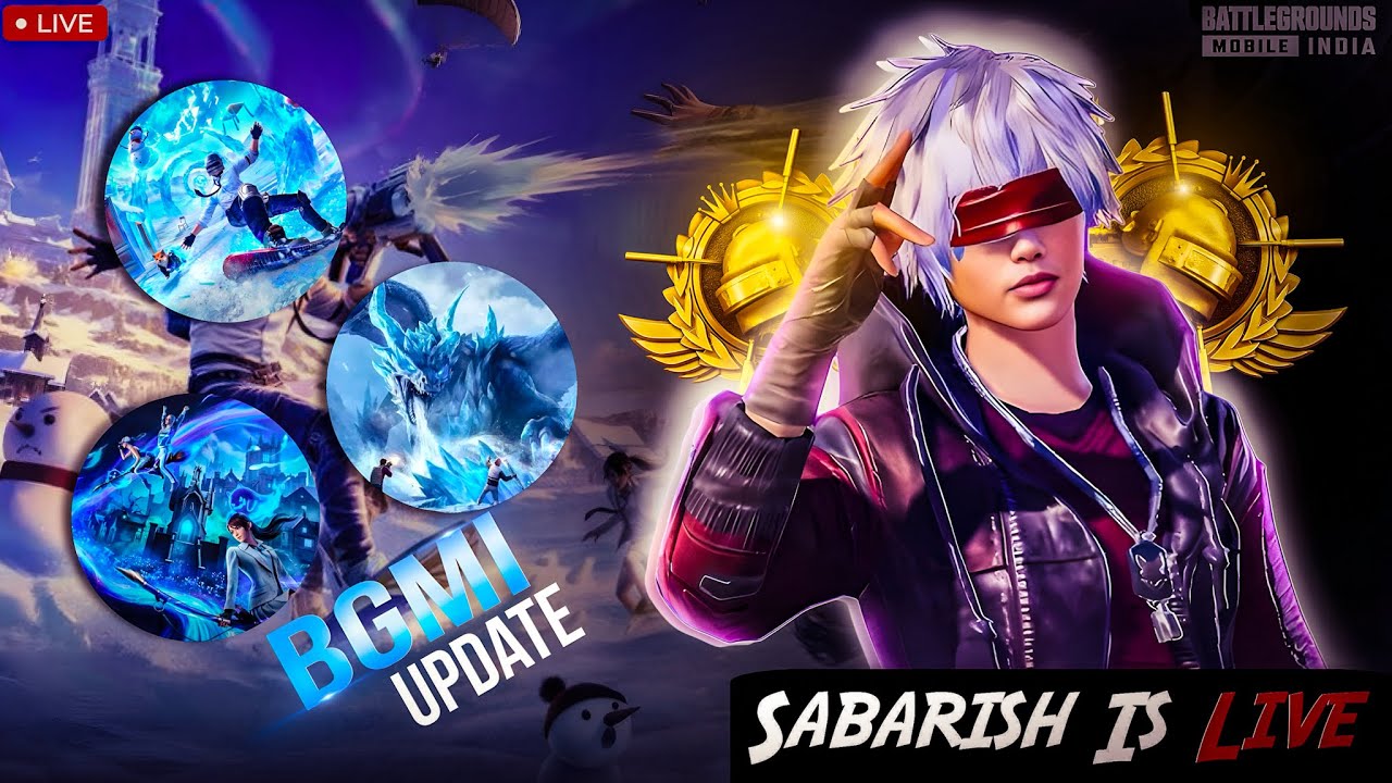 12 hours live daily  ➕ I pad m5 120 fps game play 🔴sabarish is live #bgmilive