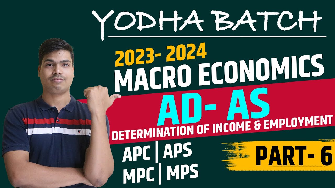 APC APS MPC MPS | Meaning Diagram Minimum & Maximum values | AD- AS Part 6 Class 12 Macro economics.