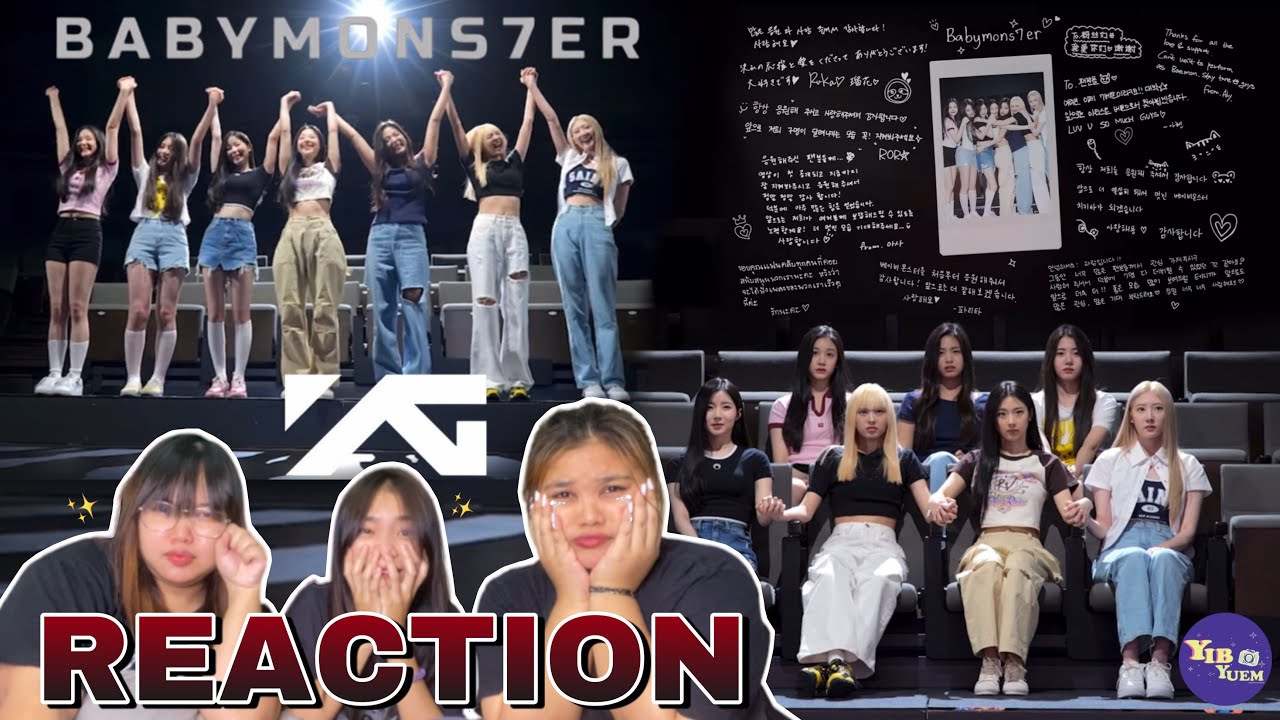 หยิบยืมรีแอค | BABYMONSTER - DEBUT MEMBER ANNOUNCEMENT REACTION | 7￼ ที่ลงตัว 💖 #babymonster