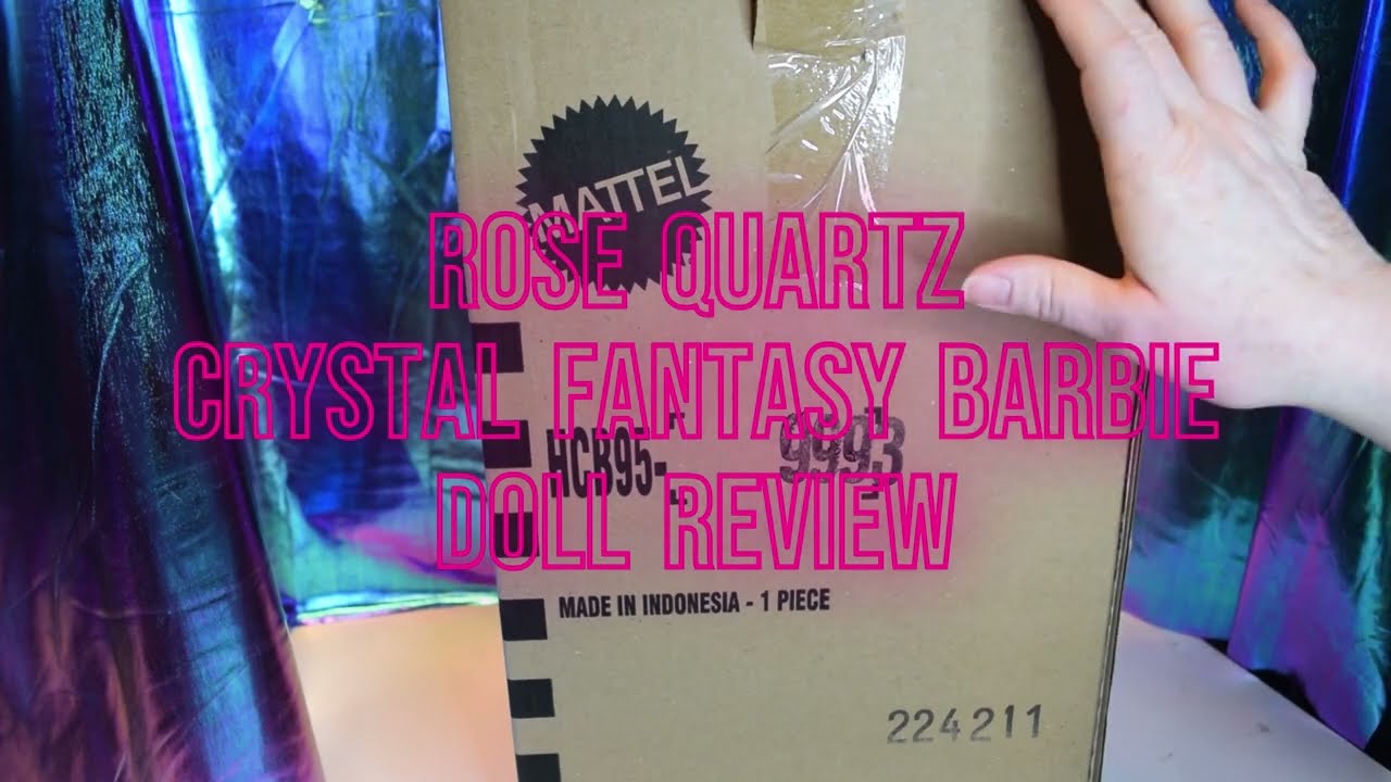 Rose Quartz Crystal Fantasy Barbie Doll Review with Made to Move Matches