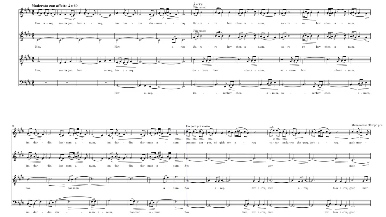 Hov Areq Tenor