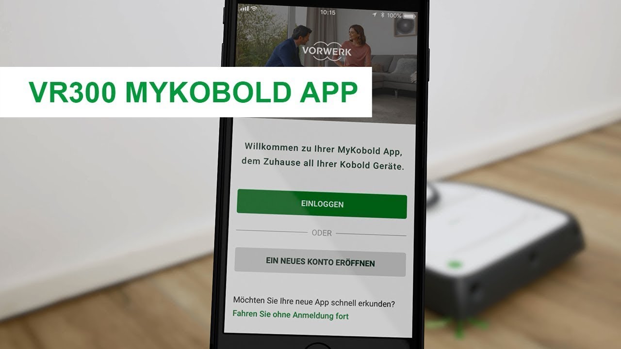 Anleitung | VR300 Saugroboter: Verwendung der App - Update