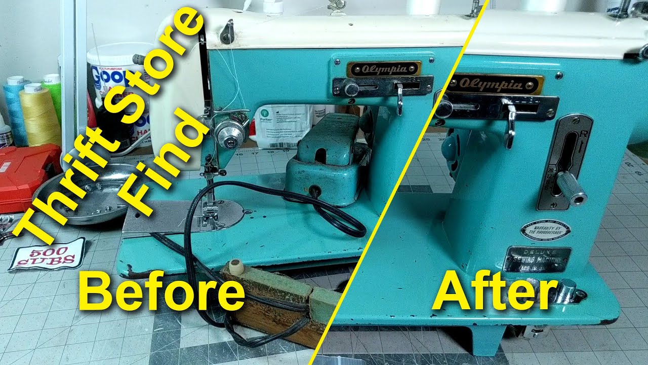 You Bought a Vintage Machine, Now What? Getting This Ready to Sew From Start to Finish
