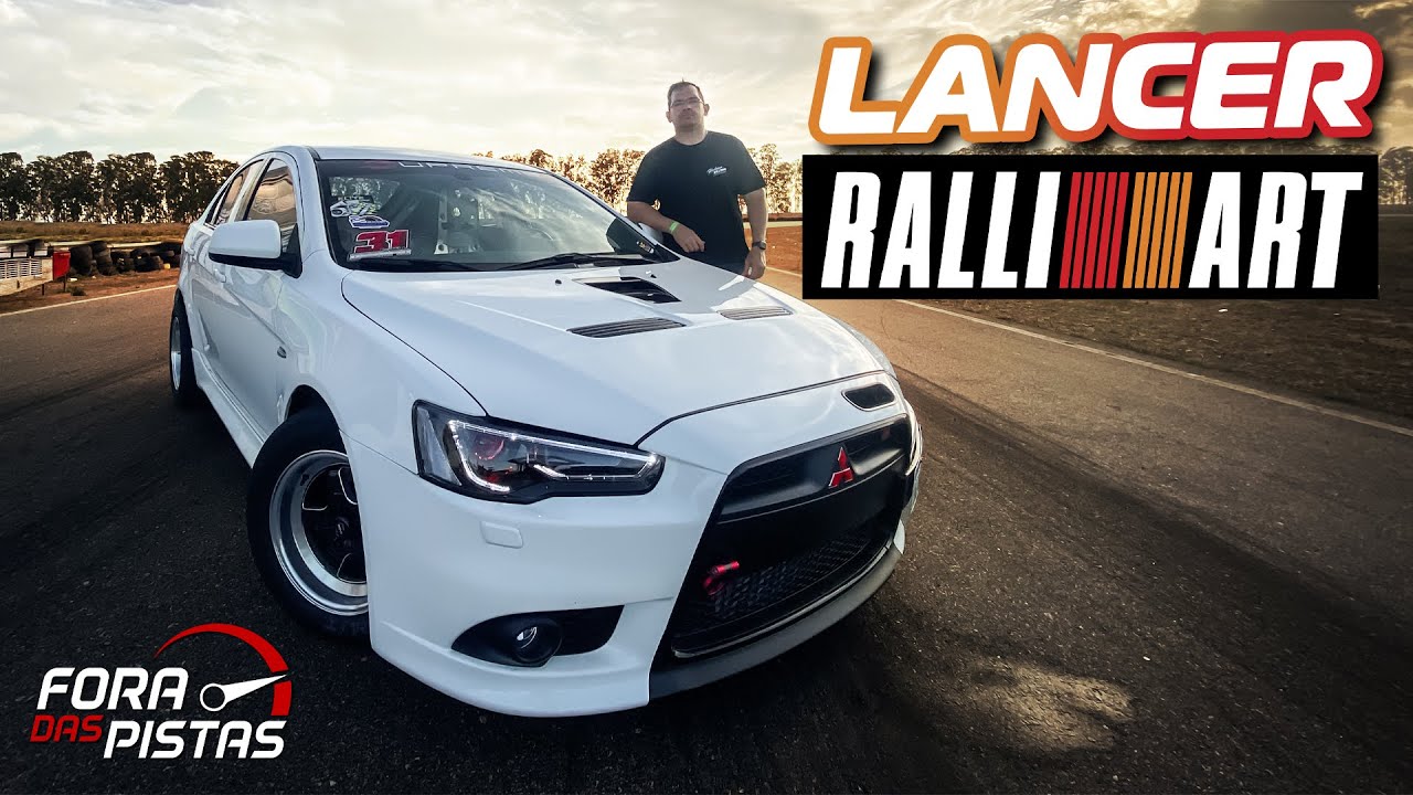 MITSUBISHI RALLIART 4X4 MAIS RÁPIDO DO BRASIL
