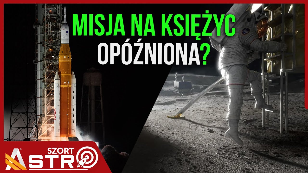 Lądowanie na Księżycu opóźnione między innymi przez SpaceX - AstroSzort