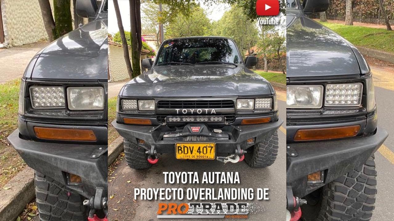 Toyota Autana Proyecto de Overlanding de Protrade4wd