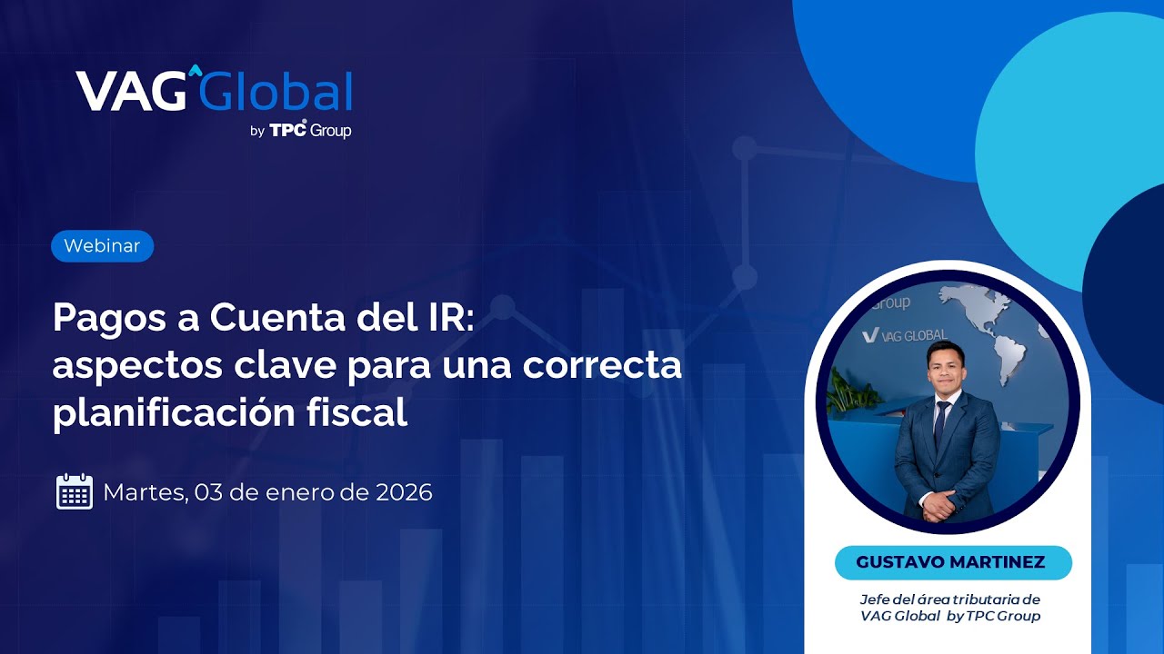 📌 Webinar Gratuito | Pagos a Cuenta del Impuesto a la Renta