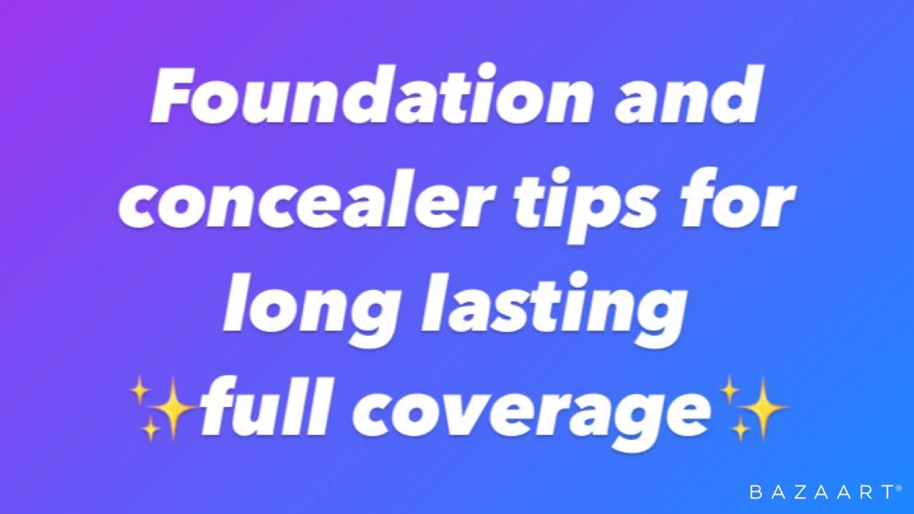 How to achieve a full coverage on redness