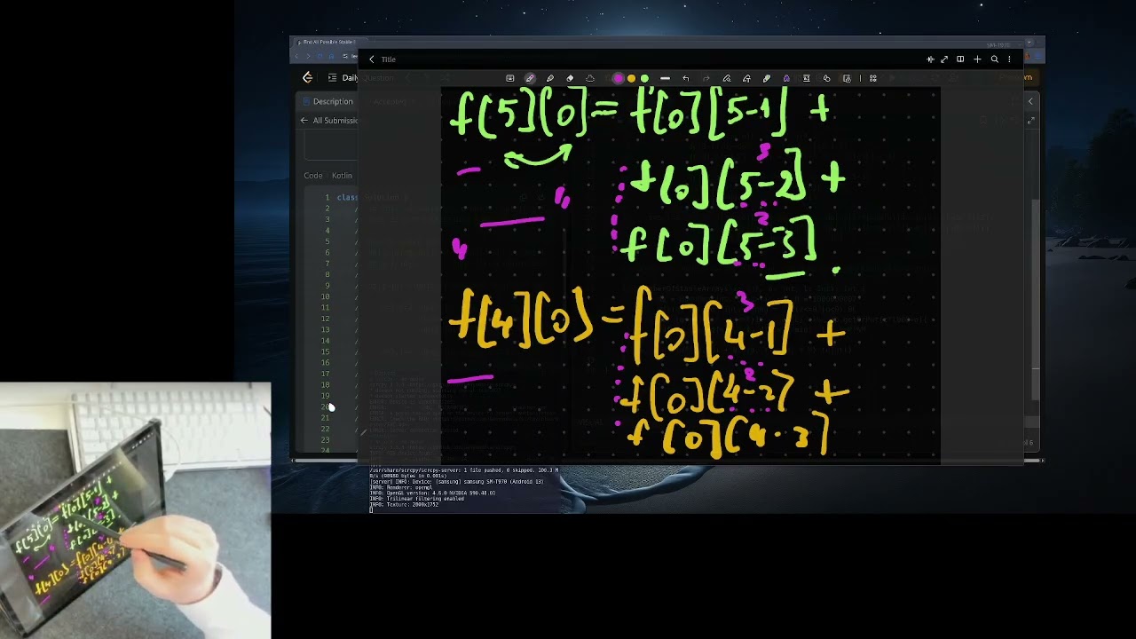 # 10.03.2026 [3130. Find All Possible Stable Binary Arrays II]
