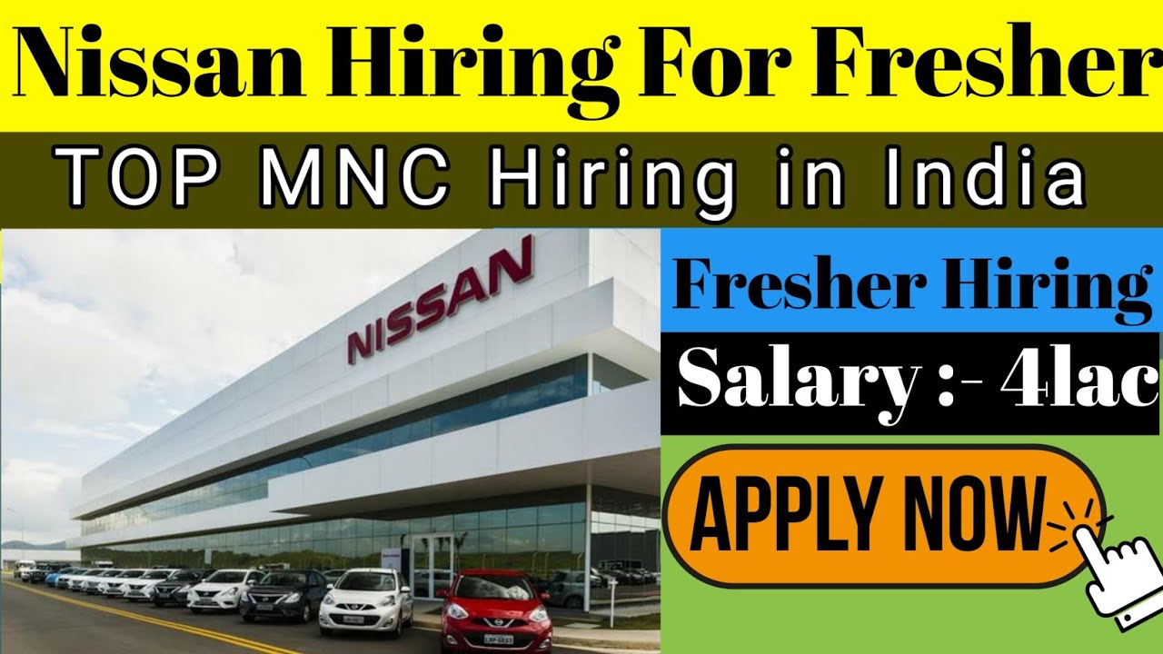 Nissan motors india hiring for fresher Engineers| 2021 passout jobs| Mechanical Jobs|Automobile Jobs