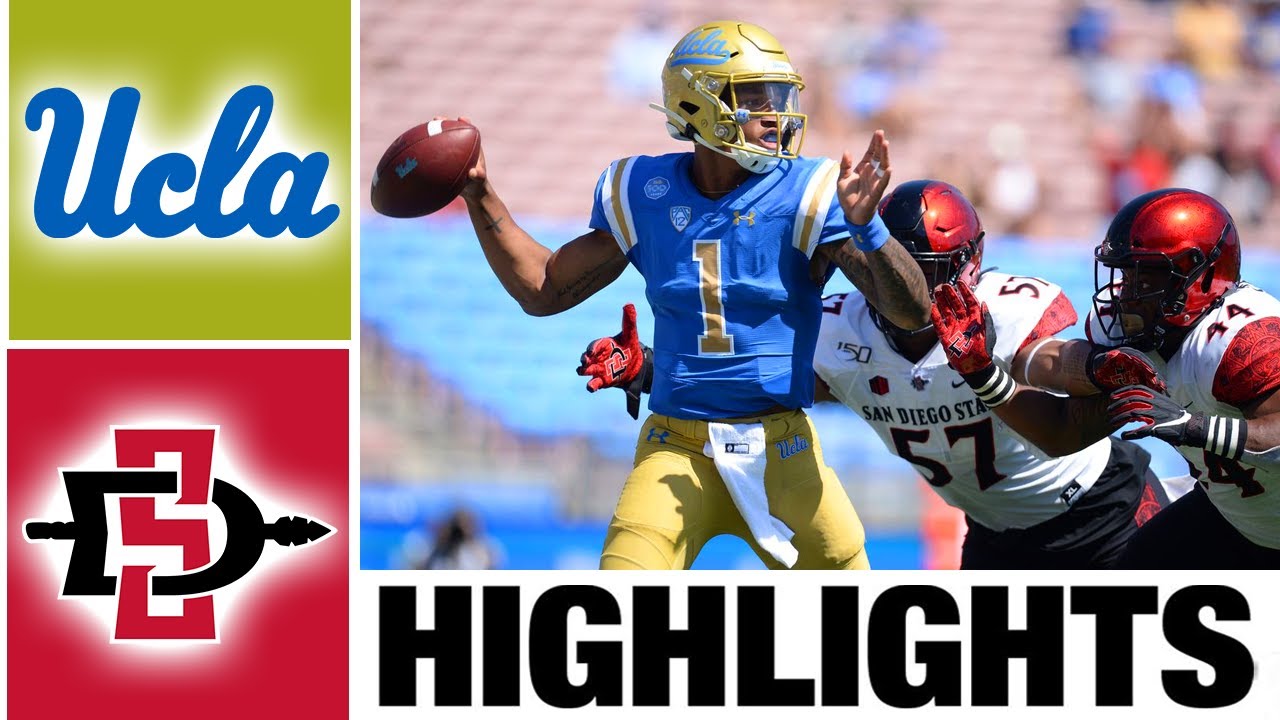 UCLA vs San Diego State Highlights | College Football Week 2 | 2023 College Football
