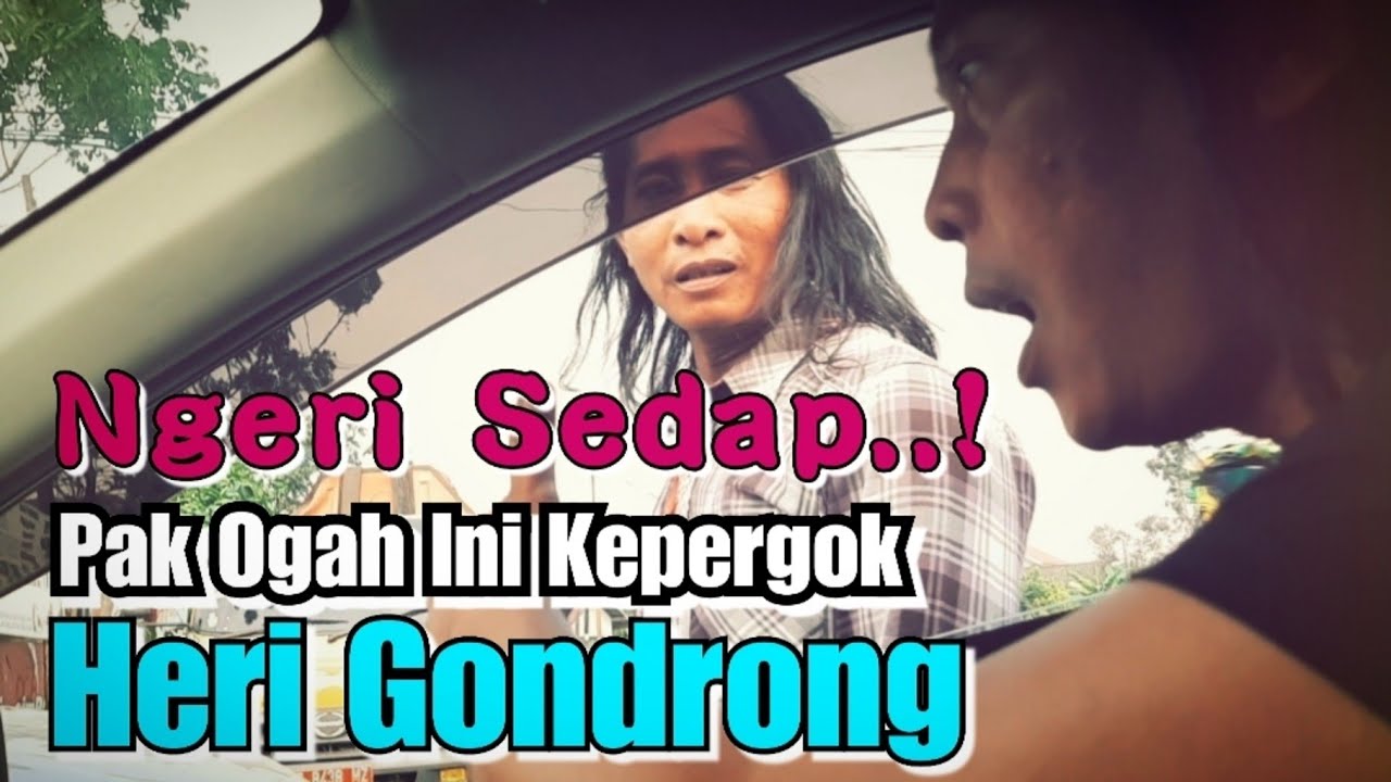 Ngeri Sedap! Detik-Detik Pak Ogah Kepergok Heri Gondrong