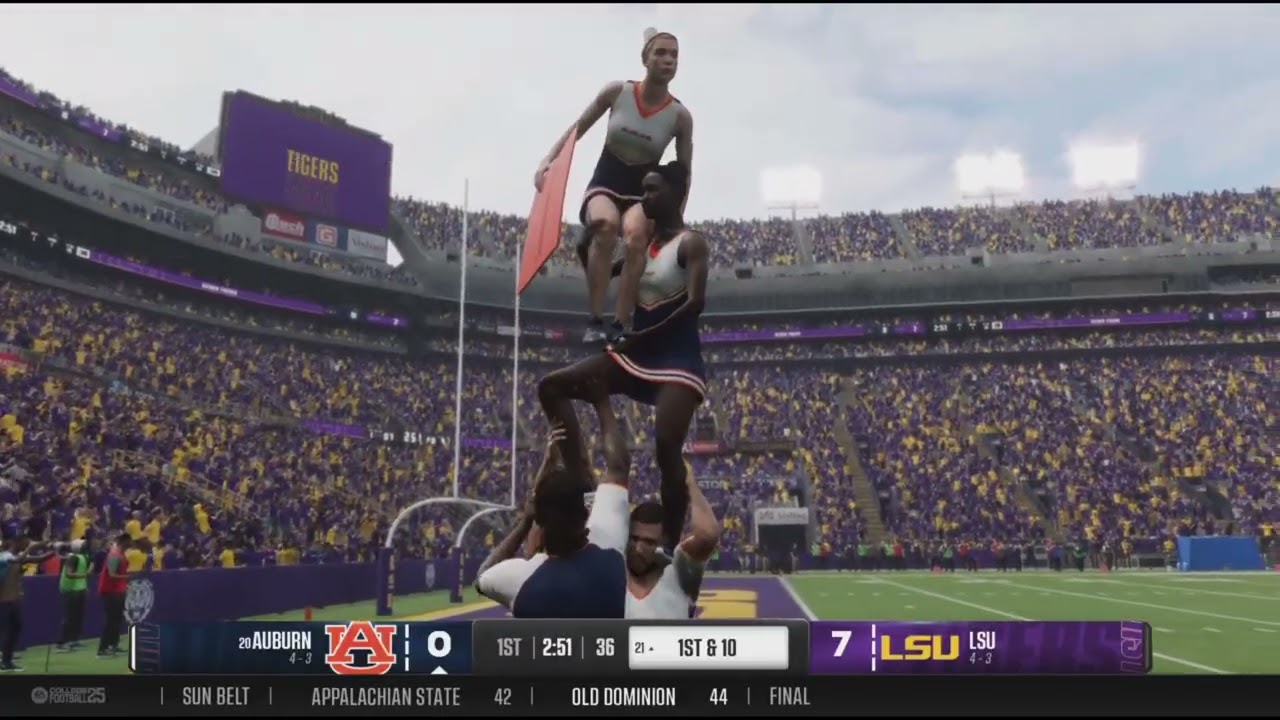 Week 10: 20 Auburn @ LSU