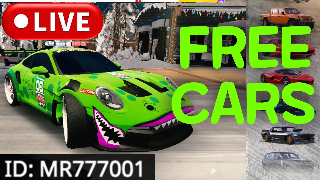 FREE CARS ! LIVE ! CPM CAR PARKING MULTIPLAYER LIVESTREAM