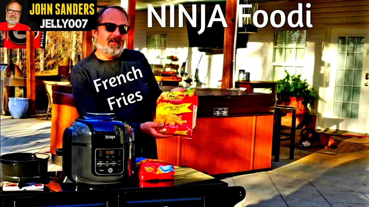 NINJA Foodi FRENCH FRIES Ore Ida Extra Crispy & Crinkle Cut French fry AIR FRYER CRISPER