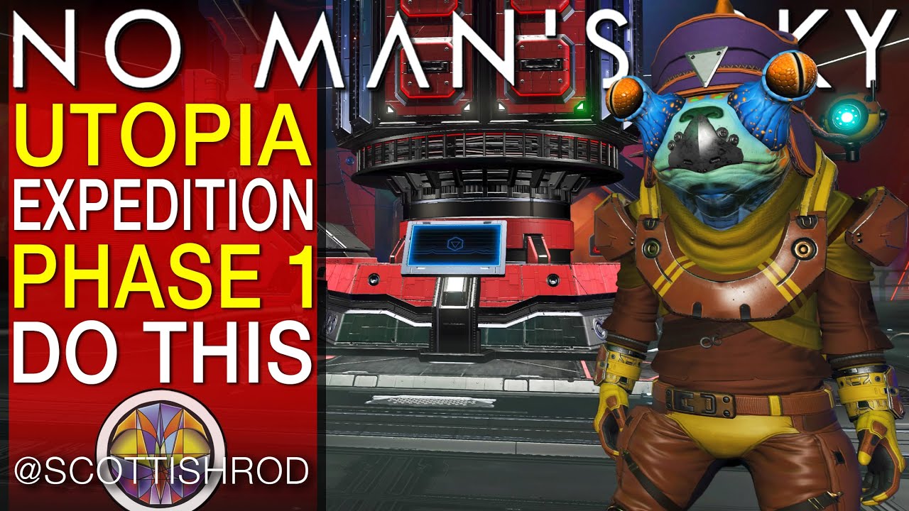 Сделайте это первым в 1-й фазе экспедиции Utopia в No Man's Sky Обновление 4.1 No Man's Sky Обнов...