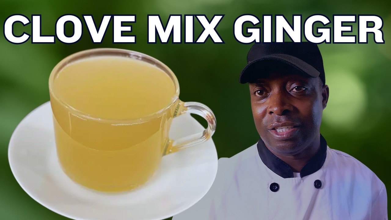 Chef Ricardo Cold & Flu Tea! Lemon and Ginger Cloves Garlic Remedy! Cold Flu!