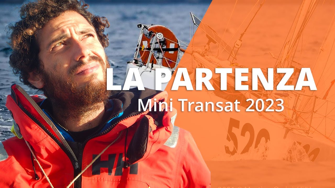 Partenza Mini Transat L' Avventura di Francesco Farci Regata in Solitaria Oceano Atlantico - Ep 1