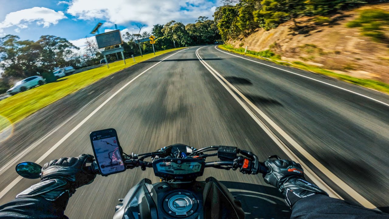 Ride to Mountain on a Freezing day. Pt.4 | YAMAHA MT-07 AKRAPOVIC [4K]