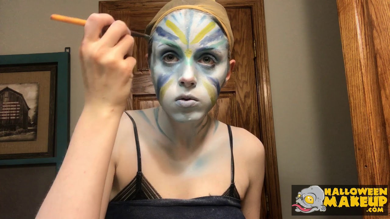 Avatar War Paint Makeup by Grimm Huneke