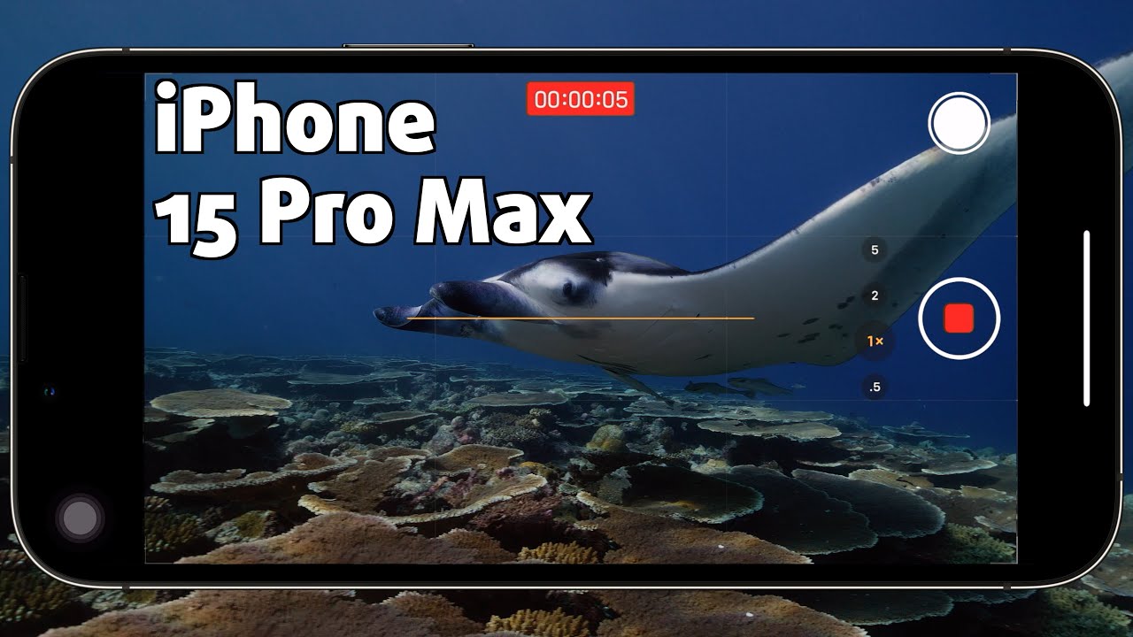 iPhone 15 Pro Max 📱 ЕДИНСТВЕННАЯ UW-КАМЕРА, КОТОРАЯ ВАМ НУЖНА?! 🌊🎥🐙