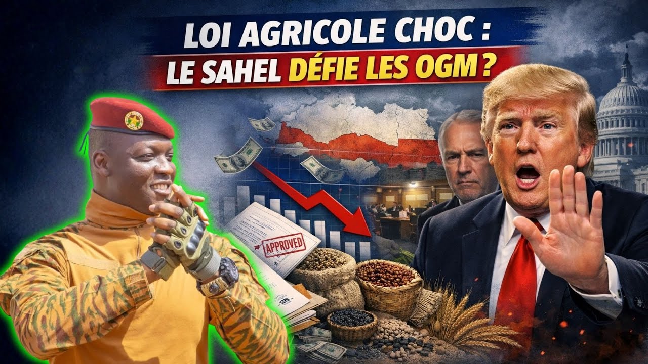 Ibrahim Traoré déclenche un choc : 4 OGM interdits, les États-Unis sous pression