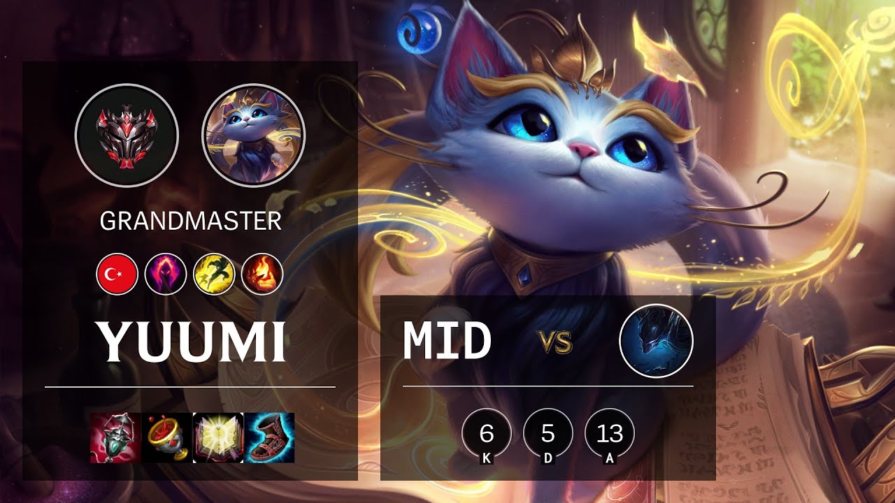 Yuumi Mid vs Nocturne - TR Grandmaster Patch 10.15
