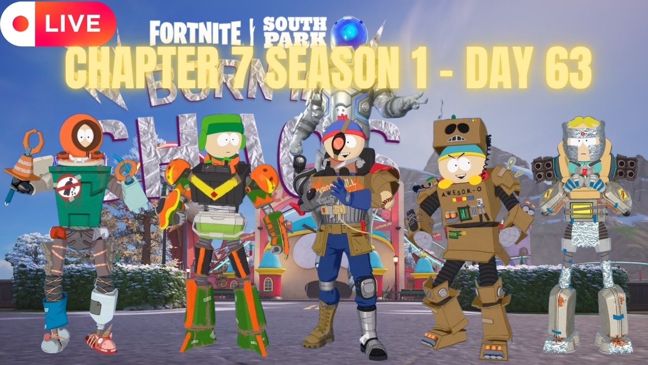 Fortnite Battle Royale Live🔴|Pacific Break| Day 63 |Chapter Seven Season 1|2026|Stream|