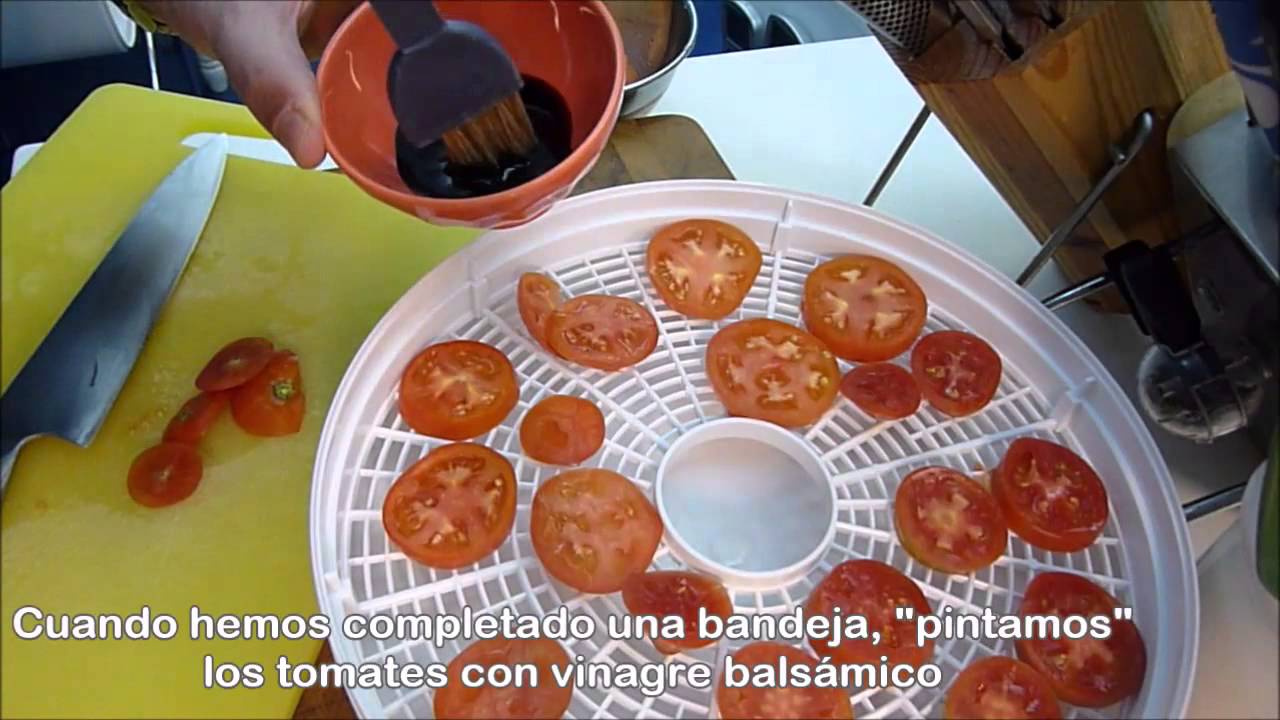Como hacer tomate deshidratado