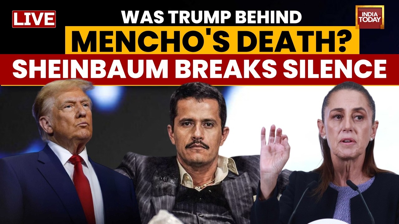 Sheinbaum Live: Claudia Sheinbaum Addresses Media After El Mencho Killing | Trump | US | Mexico
