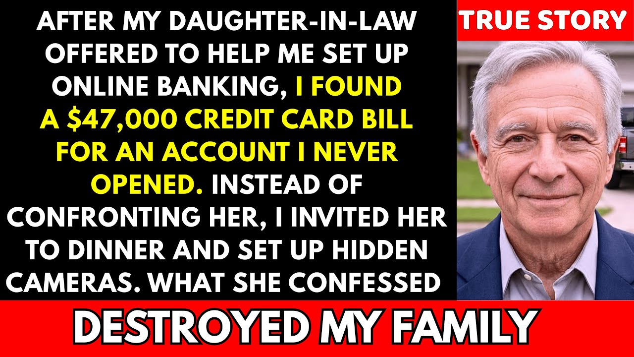 I Found a $47,000 Credit Card Bill I Never Opened — So I Set a Trap at Dinner... Then She Confess...