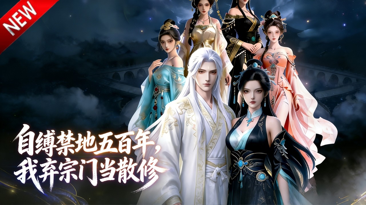 💥【新番上线】五百年散修归来，遭师门背叛，一剑破苍穹，斩妖除魔守正道！《自缚禁地五百年，我弃宗门当散修》全集 Multi SUB #热血 #漫剧 #动漫魔女