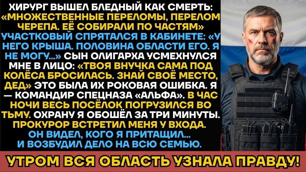 Сын Олигарха Раздавил Студентку Машиной, Не Зная, Что Её Дед — Полковник «Альфы»