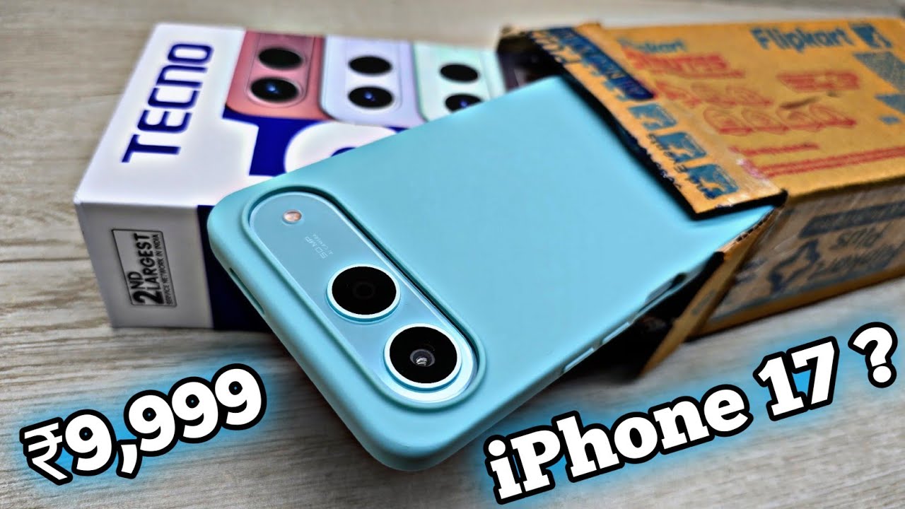 Tecno Spark Go 5G 2025 Unboxing - iPhone 17 Wo bhi Under 10k ?