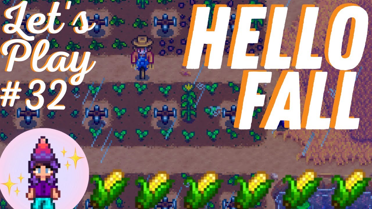 First Day Of Fall In Stardew Valley | Stardew 1.4 Update Let's Play | #32