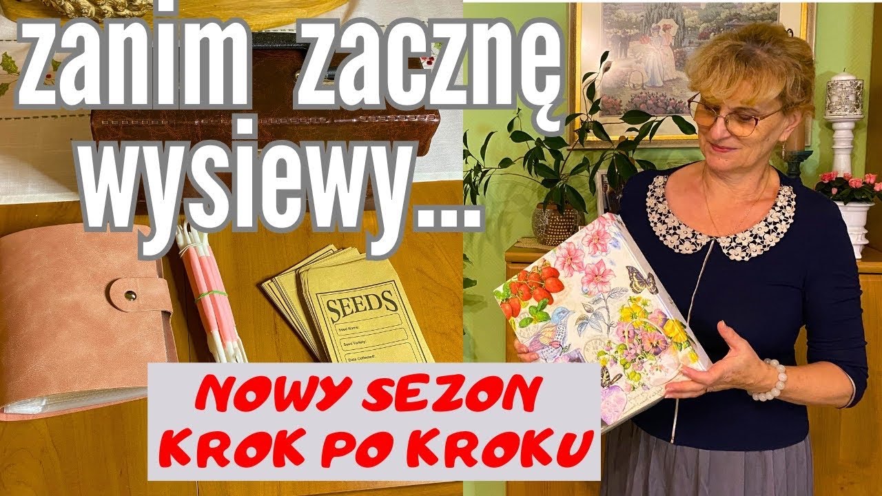 Przygotowania do nowego sezonu w ogrodzie 🌱 Nasiona, planowanie, gadżety, notatnik ogrodnika