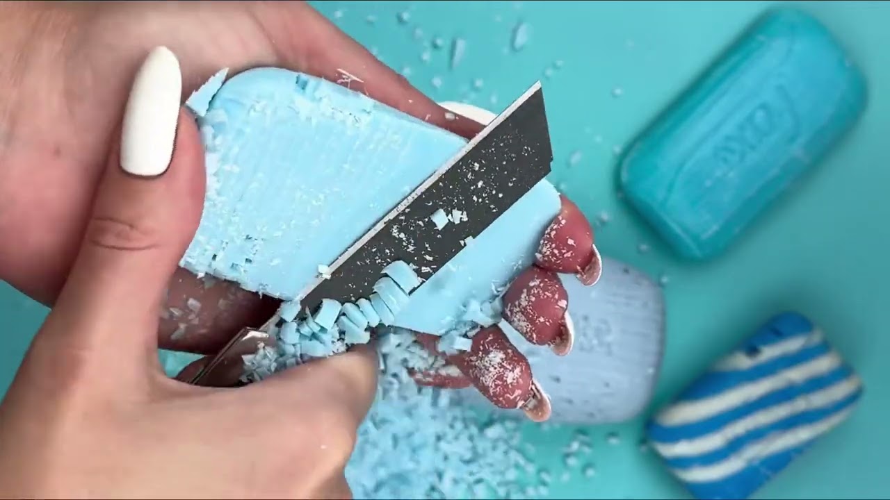 Soap answers | review soap video | crushing soap | soap very cutting | Satisfying soap