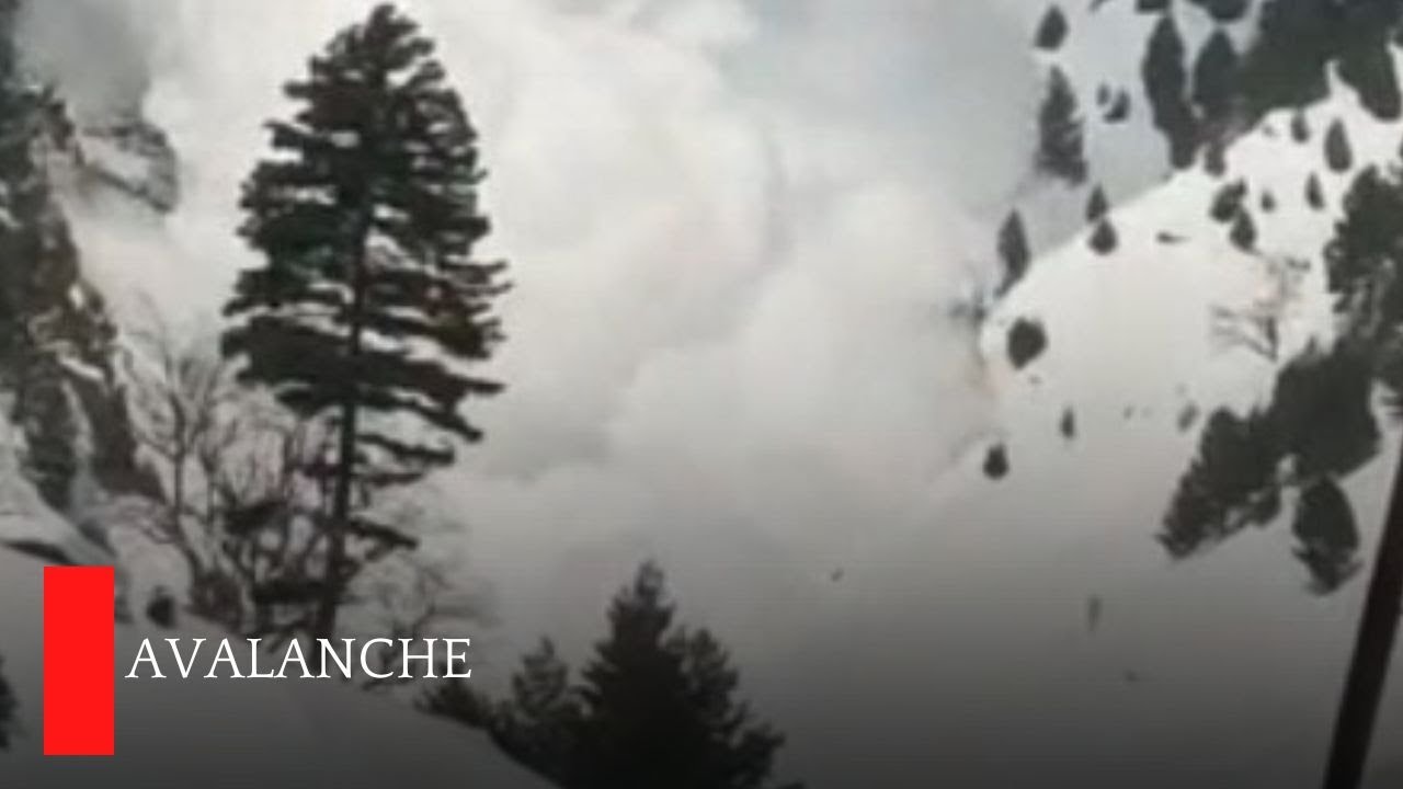 Avalanche Hits Hung Area of Sonamarg