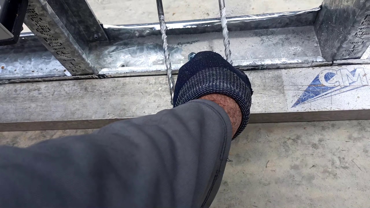 #048 ele superou a lei da sabedoria no steel frame fixação no radier sem  sofrer 😲😲😲