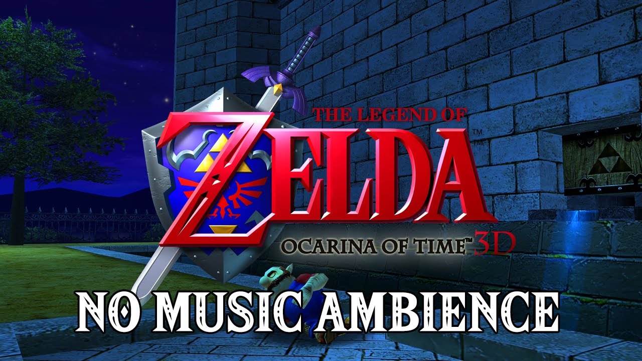 Zelda Ocarina of Time Ambience | Talon Sleeping | Day/Night Cycle | ASMR Work/Study/Sleep