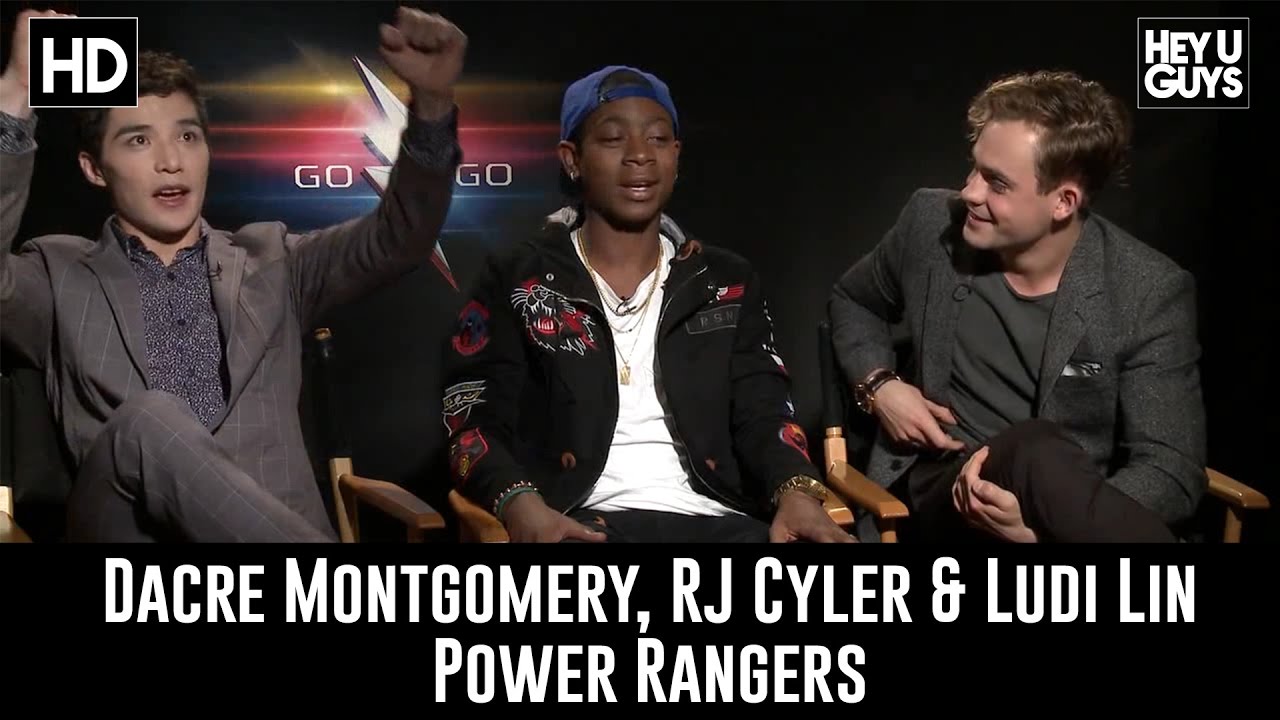 Power Rangers Exclusive Interview - Dacre Montgomery,  RJ Cyler & Ludi Lin