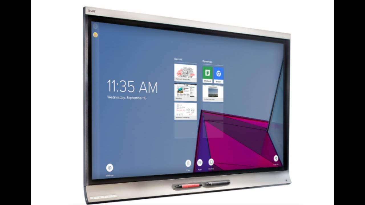 Utiliser le téléviseur interactif SMART