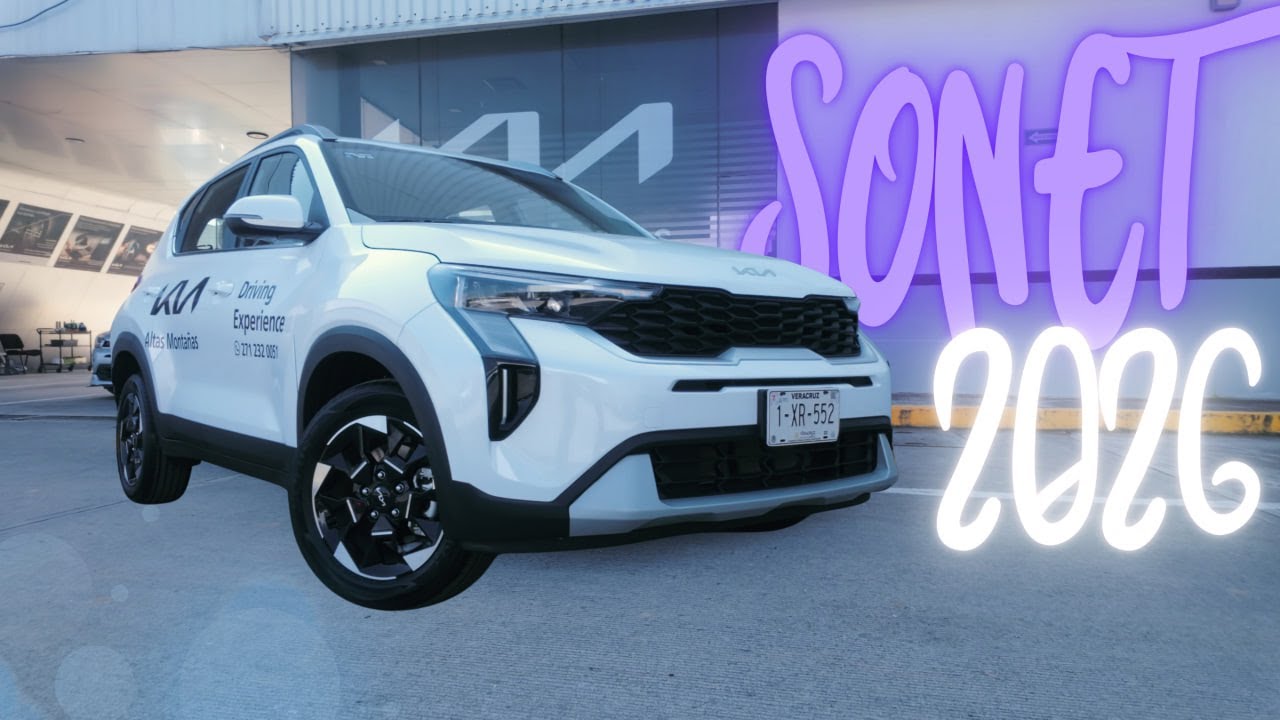 Kia Sonet 2026 - La SUV Compacta más completa del mercado.