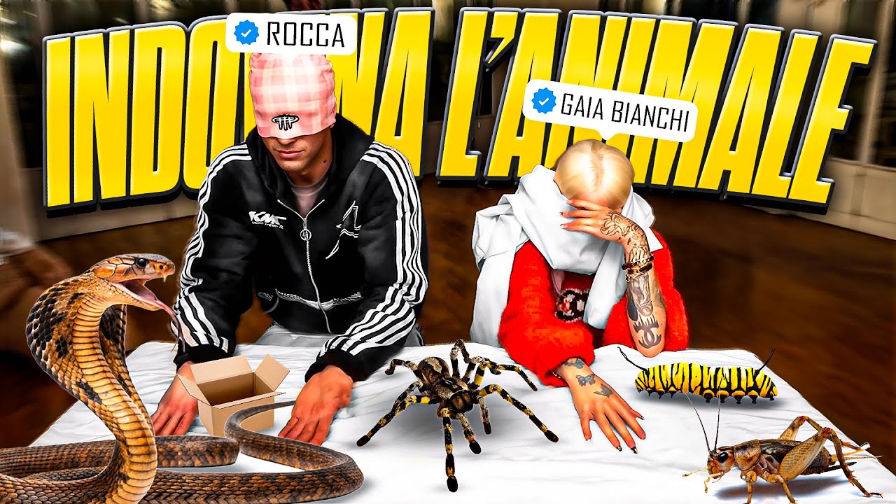 🐍INDOVINA L'ANIMALE Con Il Rosso,Gaia Bianchi,Matteo Rocca & Alice!