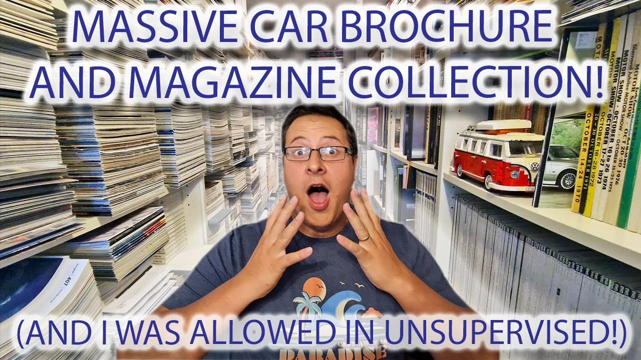 The Biggest Collection Of Car Magazines And Brochures I Have Ever Seen! - The Keith Jones Archive